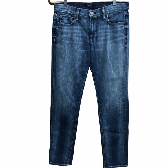 Fidelity AXL Girlfriend Jean Exile Vintage Sz 27 Medium Wash - Picture 2 of 16